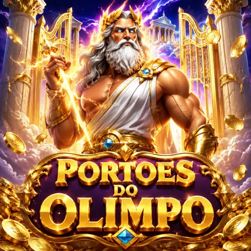 Capa do Gates of Olympus 1000 com Zeus e multiplicadores ampliados